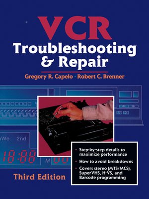 cover image of VCR Troubleshooting and Repair